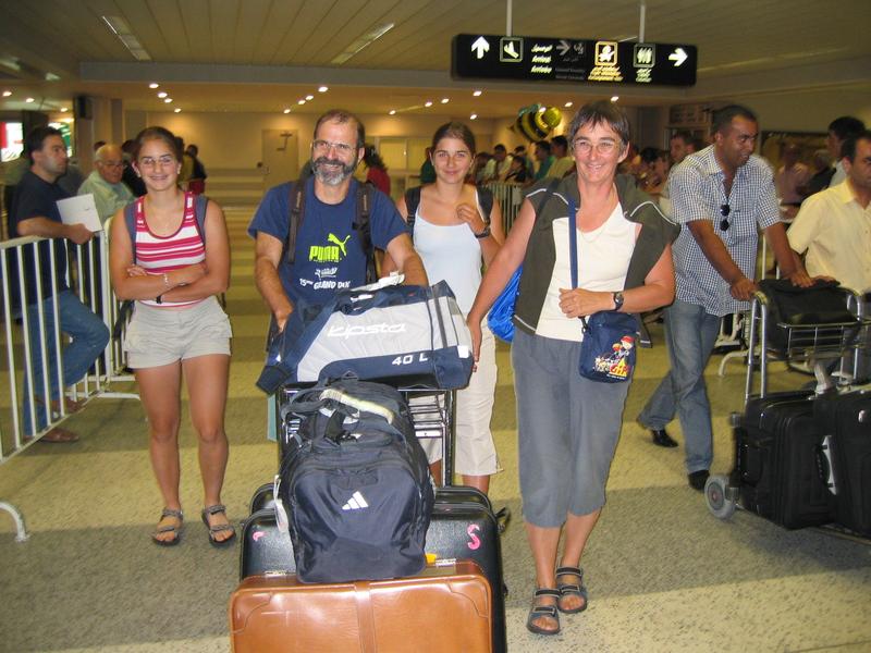 Arrivée de la famille de stéphane Arrivée de la famille de stéphane